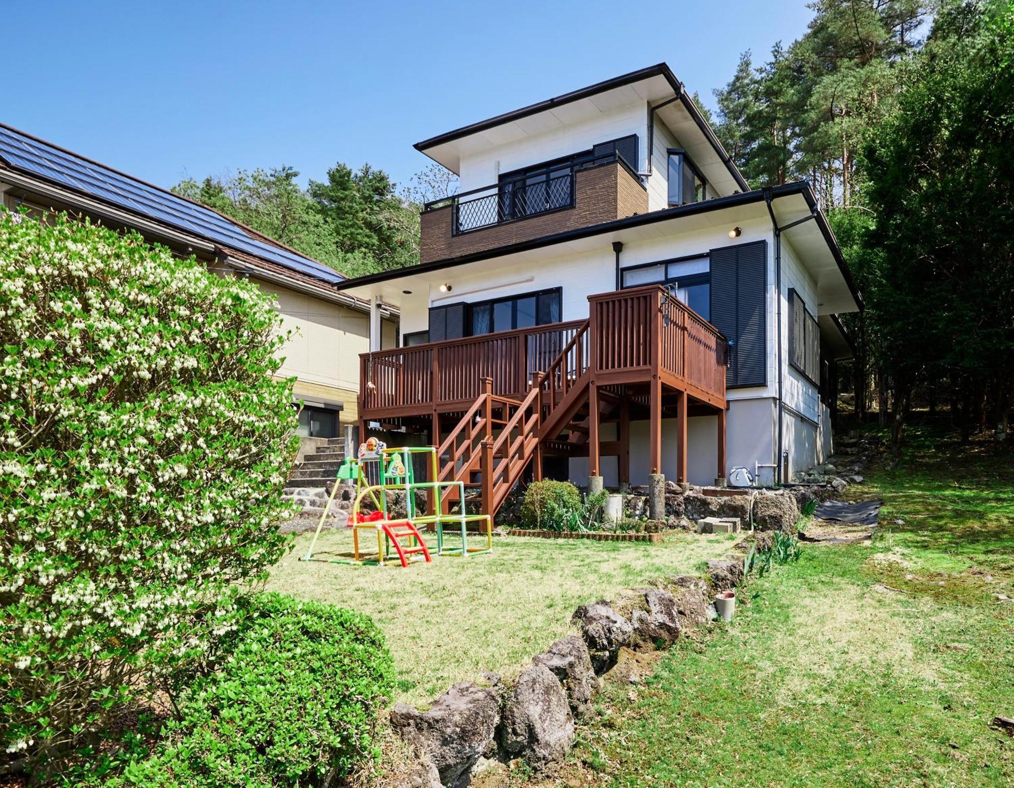 Aoki 富士河口湖眺望 Bbq送迎ok 貸切大型別荘 Exterior foto